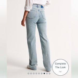 Abercrombie 90s High Rise Relaxed Jean